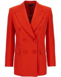 Brioni - 'flavia' Blazer - Lyst