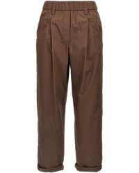 Brunello Cucinelli - Cotton Casual Pants - Lyst