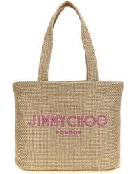 Jimmy Choo - Shopping 'Beach Tote East-West' - Lyst