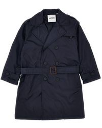 Aspesi - Double-breasted Trench Coat - Lyst