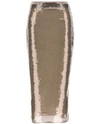 Prada - Sequin Midi Skirt - Lyst