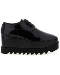 Stella McCartney - Stellabration Capsule 'monocrome Elyse' Wedges - Lyst