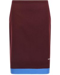 Miu Miu - Double Layer Skirt - Lyst