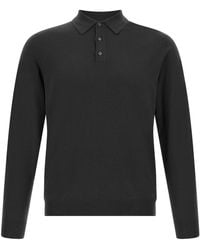 Zanone - Flexwool Wool Polo Shirt - Lyst