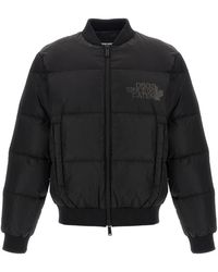 DSquared² - Padded Bomber Jacket - Lyst
