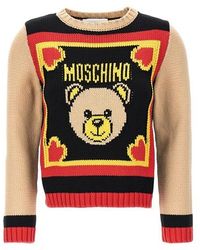 Moschino - 'archive Scarves' Sweater - Lyst