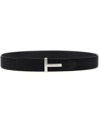 Tom Ford - Wendegürtel "T" - Lyst