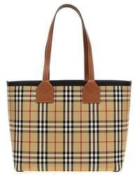 Burberry - 'london' Midi Handbag - Lyst