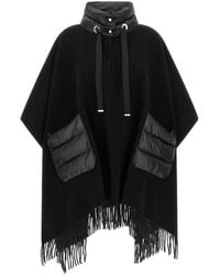 Herno - 'resort' Poncho - Lyst