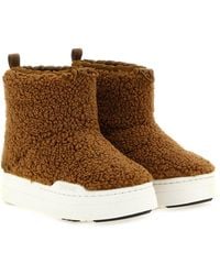 Moon Boot - 'jr Spark Tube Mid Fleece' Ankle Boots - Lyst