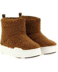 Moon Boot - 'jr Spark Tube Mid Fleece' Ankle Boots - Lyst