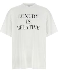 Moschino - Crew Neck T-Shirt - Lyst