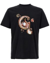 Carhartt - T-Shirt 'Solar Chrome C-Logo' - Lyst