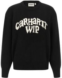 Carhartt - Logo Intarsia Sweater - Lyst