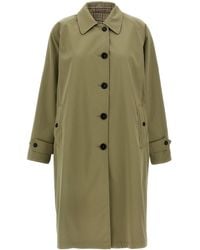 Fortela - 'stanford' Reversible Trench Coat - Lyst