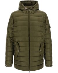 Moncler - Oahu Hooded Short Down Parka Jacket - Lyst
