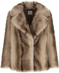 Nude - Faux Fur Jacket - Lyst