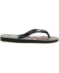 Havaianas - Flip-Flops With Embossed Logo - Lyst