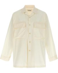 Jil Sander - Logo Embroidery Shirt - Lyst
