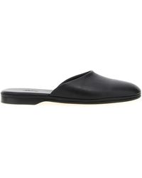 Brioni - Leather Sabots - Lyst