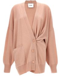 Nude - Oversize Cardigan - Lyst