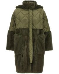 Blancha - Nylon Diamond-Visone Fur - Lyst