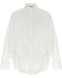 The Attico - Shaped Hem Shirt - Lyst
