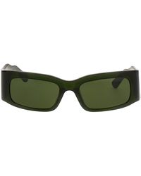 Balenciaga - 'paper Rectangle' Sunglasses - Lyst