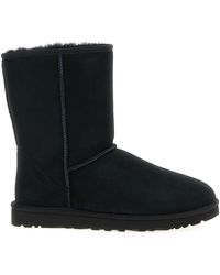 UGG - 'classic Short' Ankle Boots - Lyst