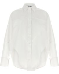 The Attico - Shaped Hem Shirt - Lyst