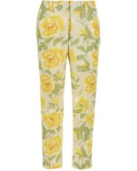 KENZO - ' Peonies' Pants - Lyst