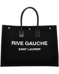 Saint Laurent - Große Schopper-Tasche 'Rive Gauche' - Lyst