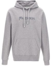 JW Anderson - Logo Embroidery' Sweatshirt - Lyst