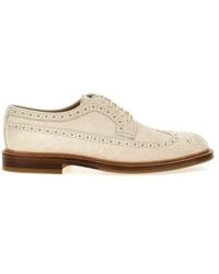 Brunello Cucinelli - Dovetail Lace-up Shoes - Lyst