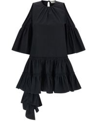 JW Anderson - J. W.Anderson J. W.Anderson Dress With Asymmetrical Ruffles - Lyst