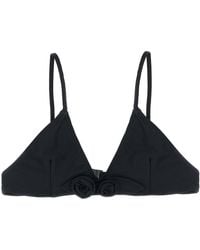 Coperni - Bikini Top With 3D Roses - Lyst