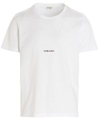 Saint Laurent - ' Rive Gauche' T-shirt - Lyst