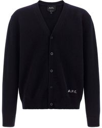 A.P.C. - 'kevin' Cardigan - Lyst