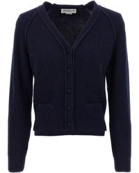 Victoria Beckham - 'stepped Hem' Cardigan - Lyst