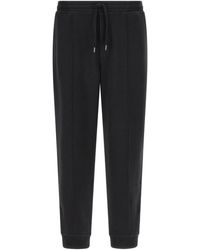 Brunello Cucinelli - Cotton, Cashmere And Silk Joggers - Lyst