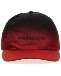 Ferragamo - Kappe Mit Logo-Schriftzug - Lyst