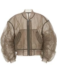 Rick Owens - 'secchia Flight' Bomber Jacket - Lyst