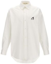 1017 ALYX 9SM - 'oversized Logo Poplin' Shirt - Lyst