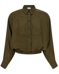 Nude - Plastron Shirt - Lyst