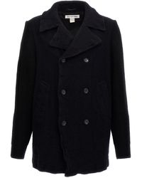 Comme des Garçons - Double-breasted Wool Coat - Lyst