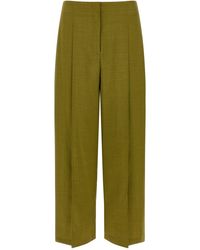 Theory - 'deep Pleat' Pants - Lyst