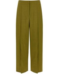 Theory - 'deep Pleat' Pants - Lyst