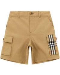 Burberry - 'oscar' Bermuda Shorts - Lyst