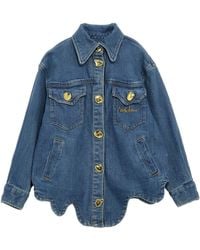 Moschino - Button Detail Jacket - Lyst