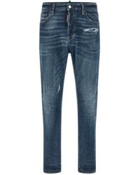 DSquared² - Jeans With Distressed Details - Lyst
